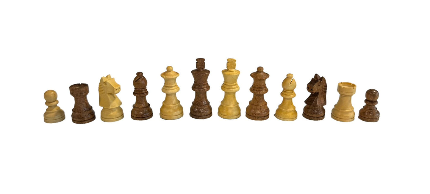 Chess Pieces - Handmade Boxwood Set