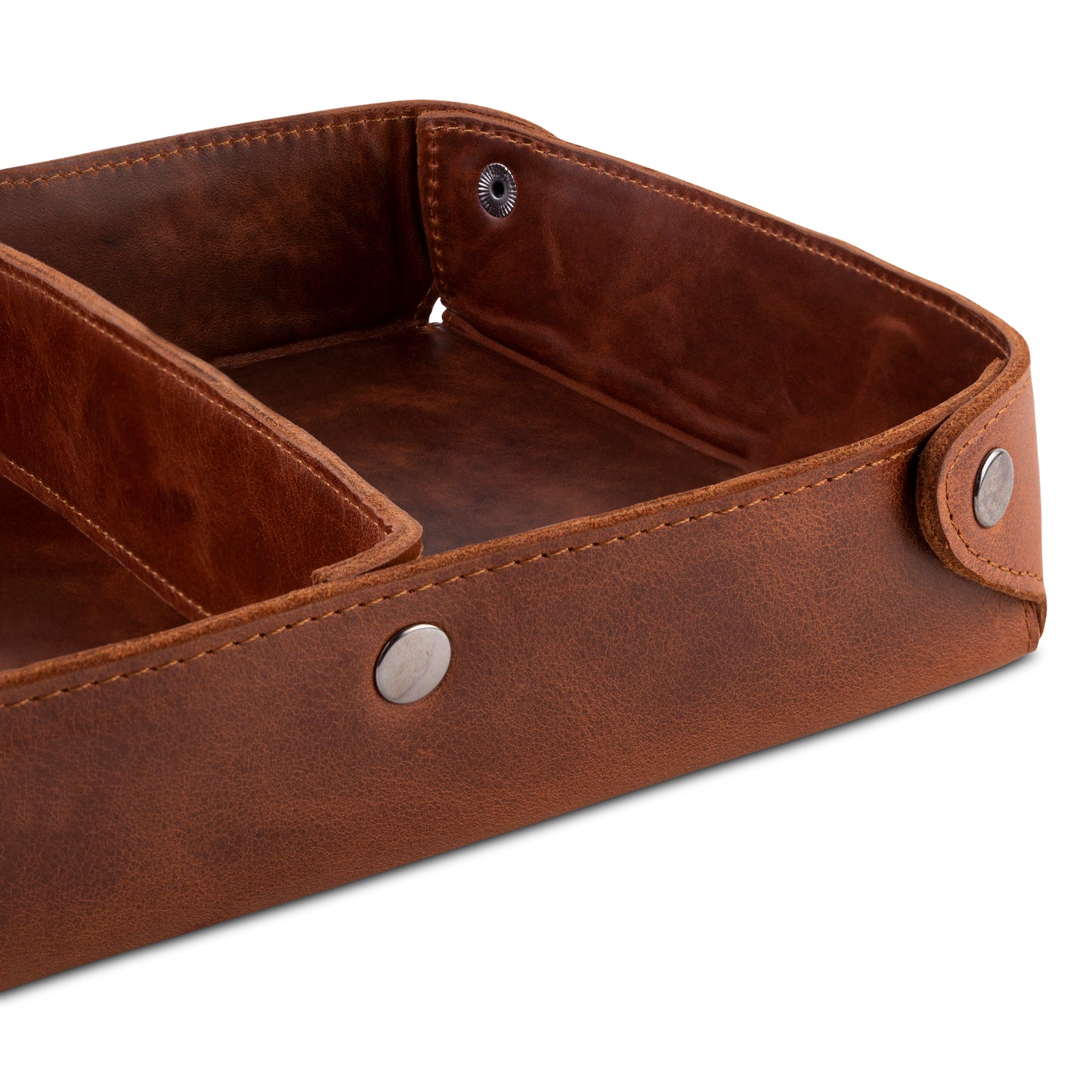 Full Leather Tray - Large Deluxe