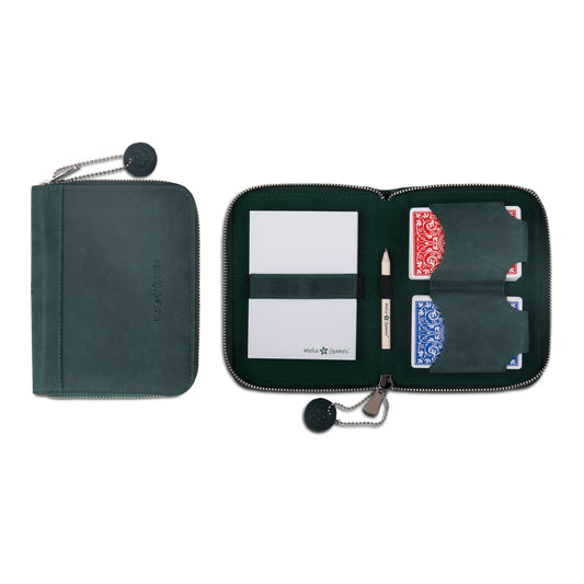 Playing Cards Set Deluxe - Vintage Edition - Forest Green