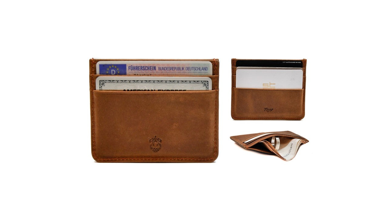 Crown & Tiger Slim Credit Card Holder