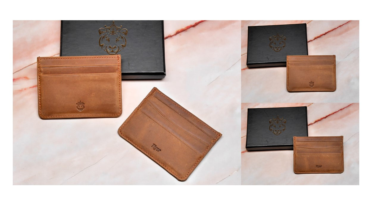 Crown & Tiger Slim Credit Card Holder