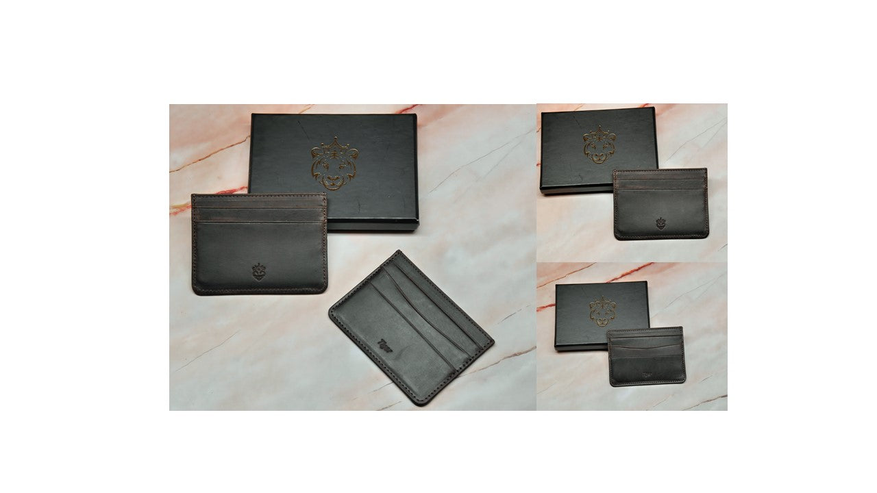 Crown & Tiger Slim Credit Card Holder