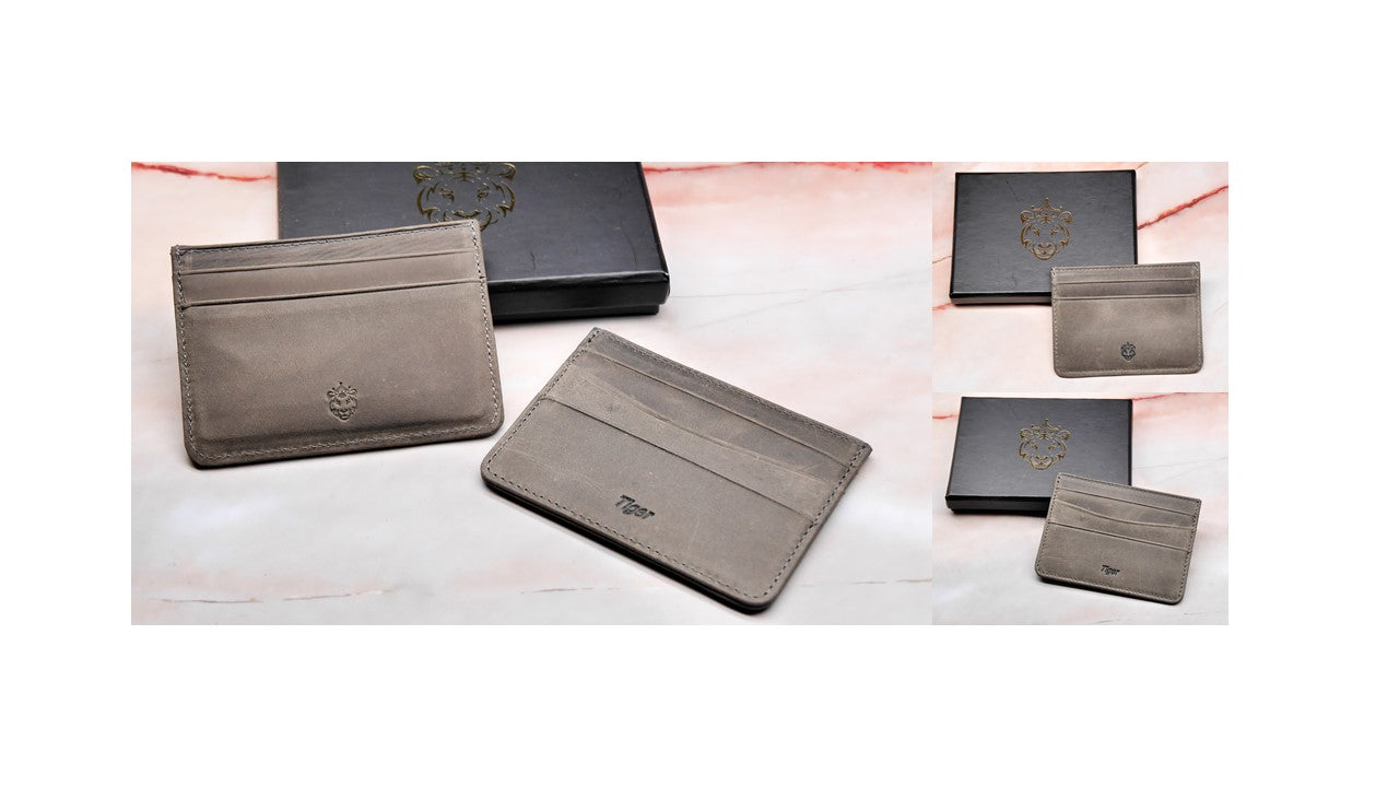 Crown & Tiger Slim Credit Card Holder