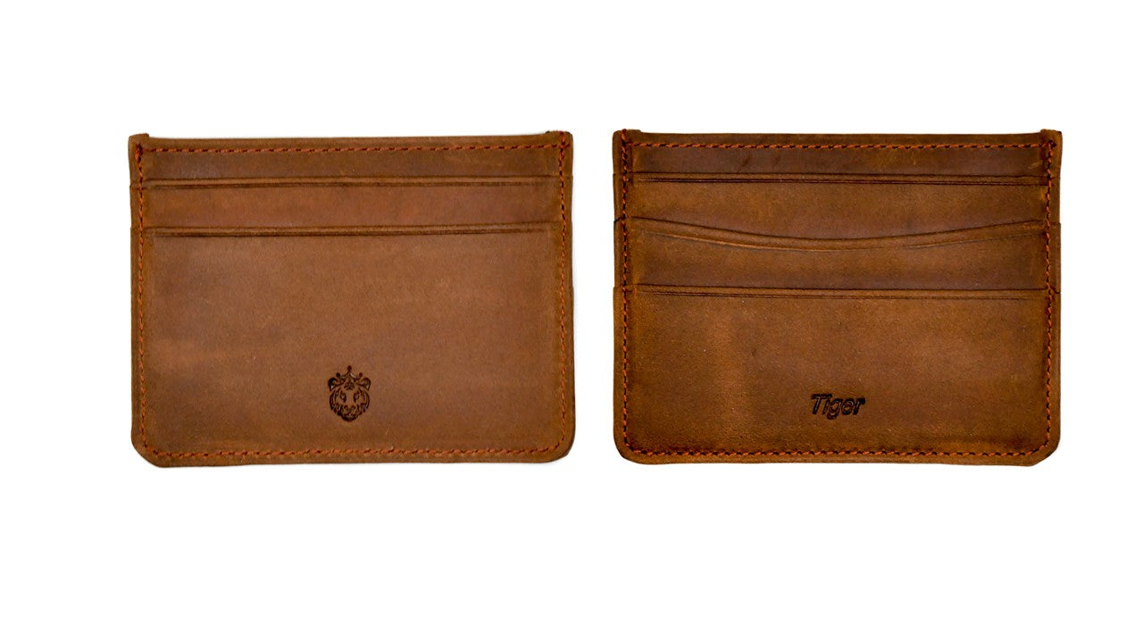 Crown & Tiger Slim Credit Card Holder