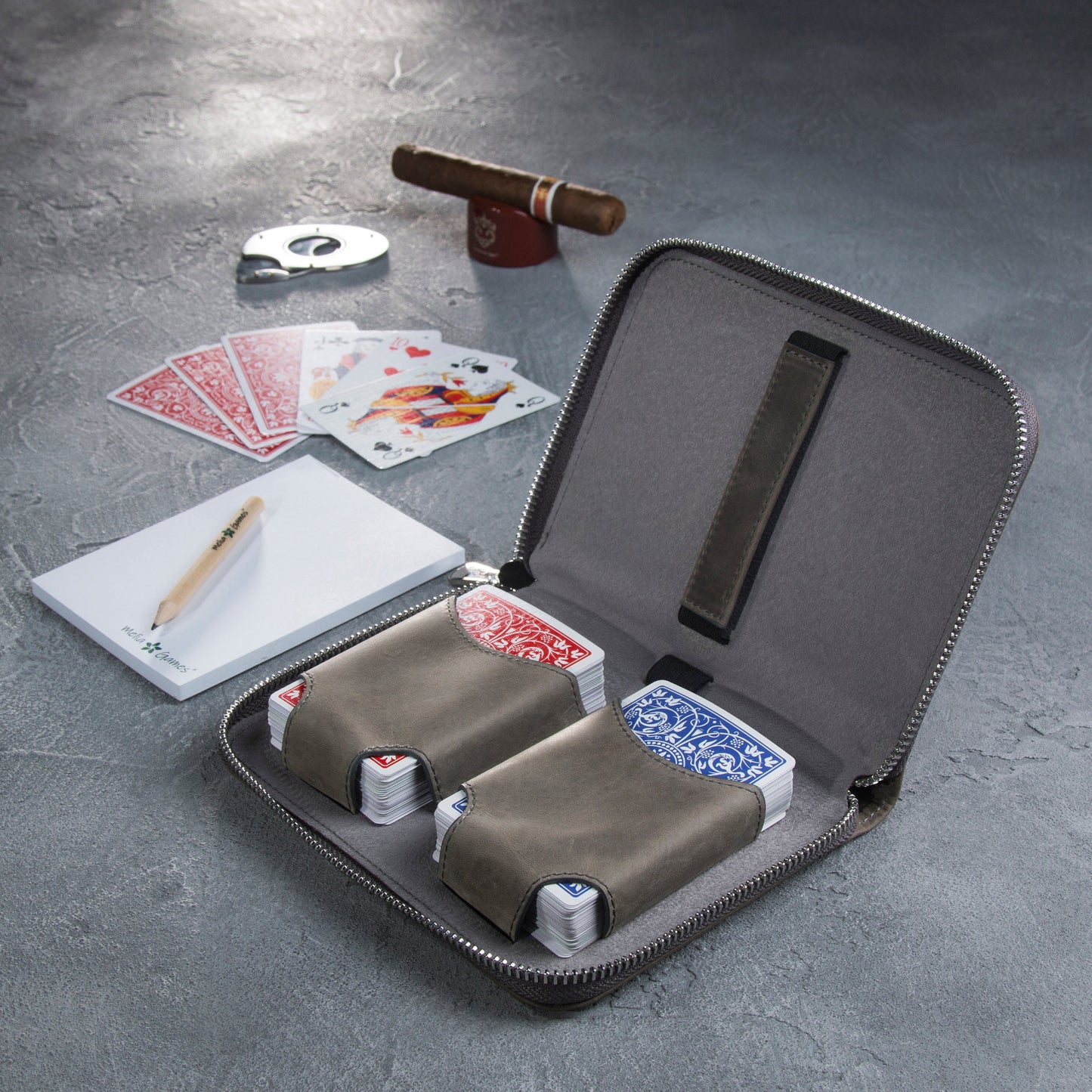 Playing Cards Set Deluxe - Vintage Edition - Light