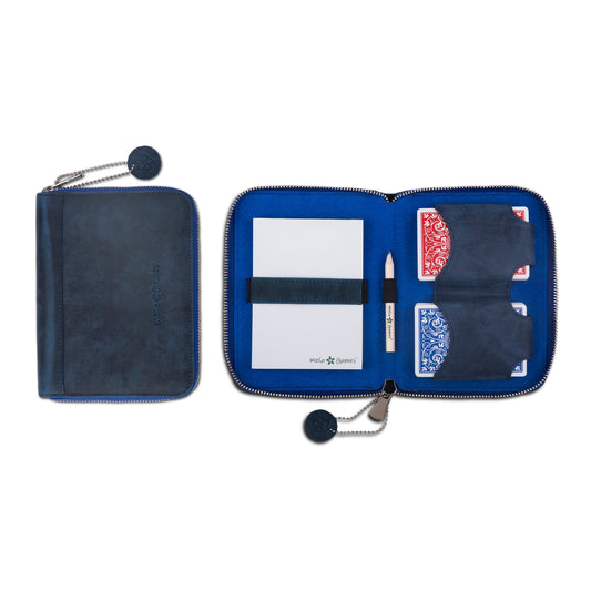 Playing Cards Set Deluxe - Vintage Edition - Navy Blue