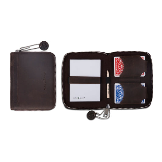 Playing Cards Set Deluxe - Vintage Edition - Dark Brown