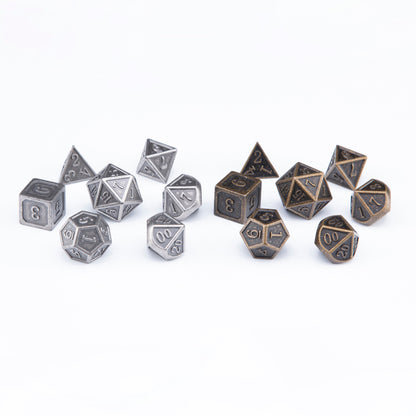 RPG/DND Dice Metal Set