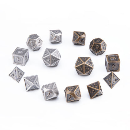 RPG/DND Dice Metal Set