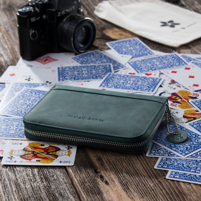 Playing Cards Set Deluxe - Vintage Edition - Forest Green