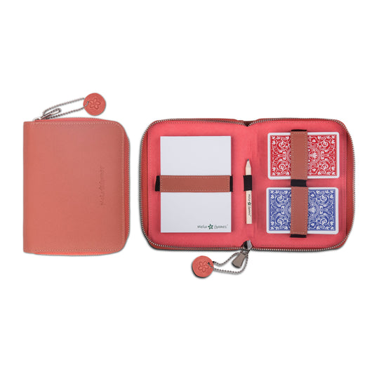Playing Cards Set Deluxe - Designer Edition - Coral Red